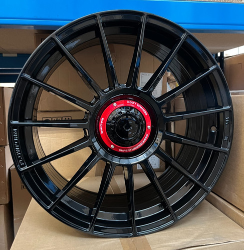 Gloss black racing 4 - 19",