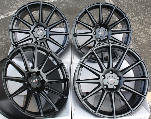 Black alloy wheels fits - 17",